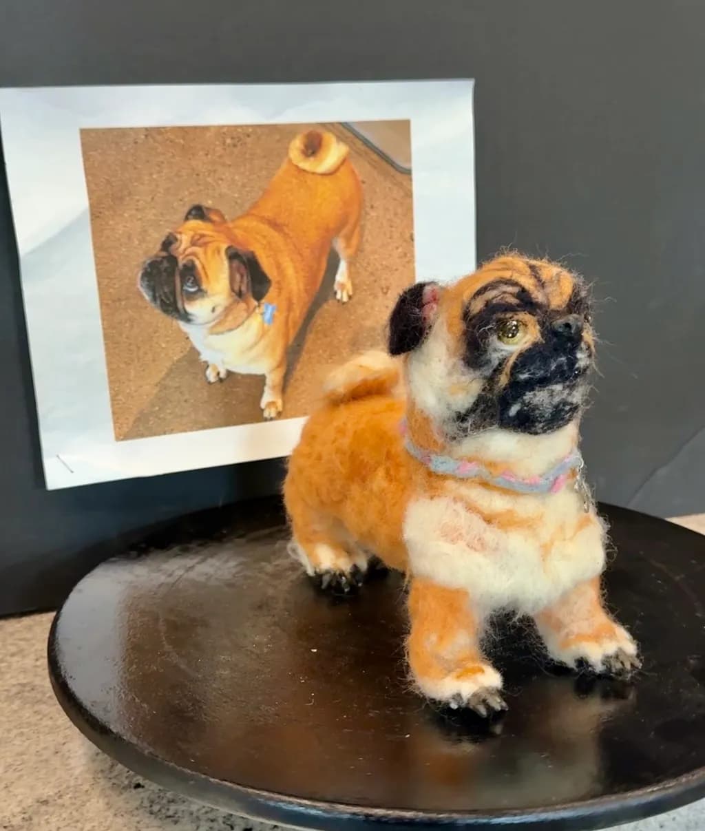 Woolly Pug Replica
