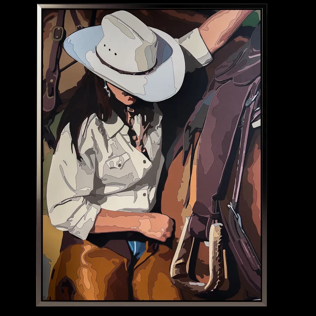 Cowgirl's Embrace: A Journey into the Heart of Equestrian Life