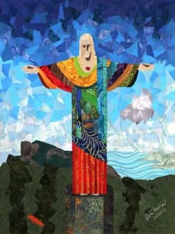 Cristo Redentor in Color
