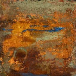 Abstract Copper Patina