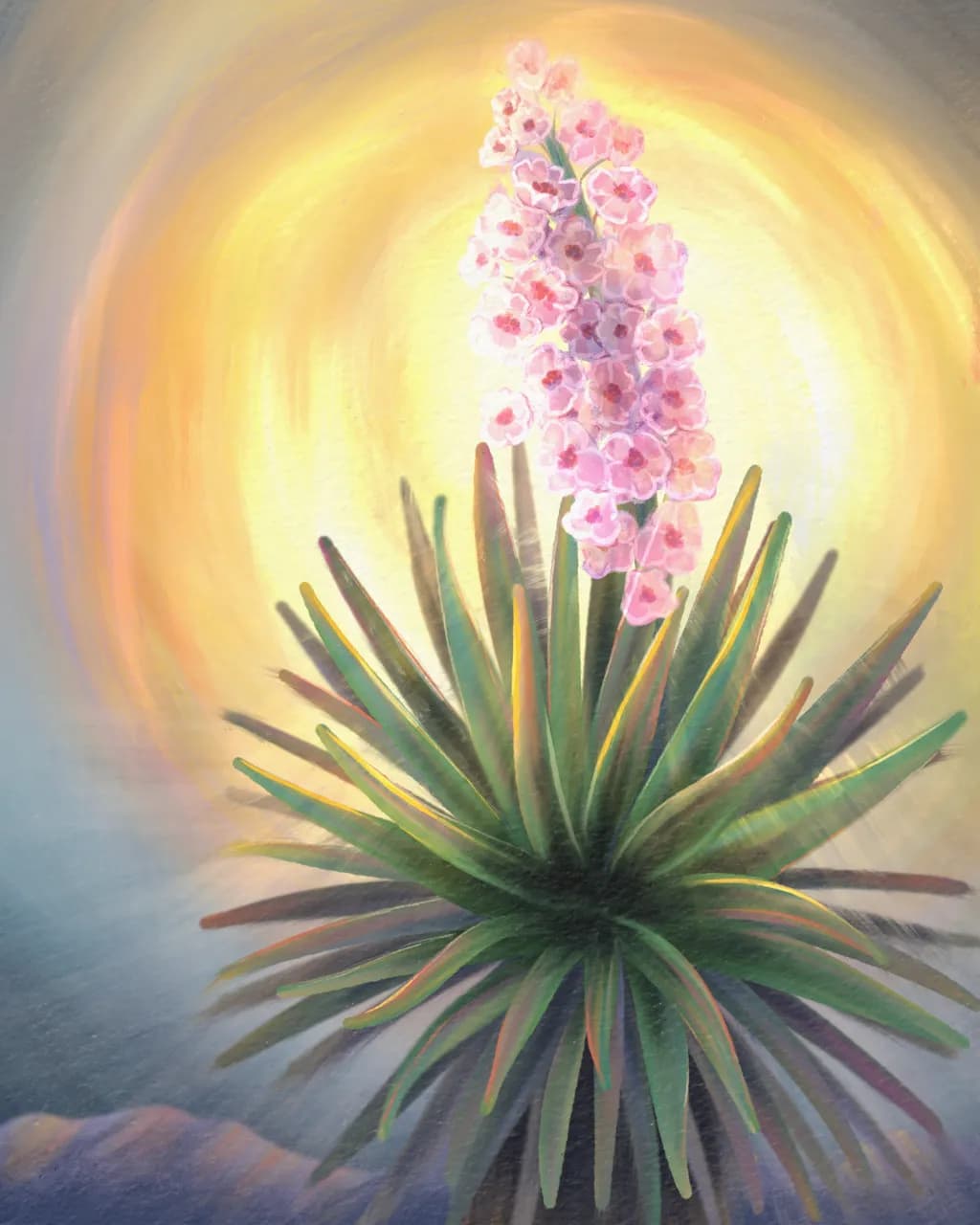 Radiant Desert Blossom