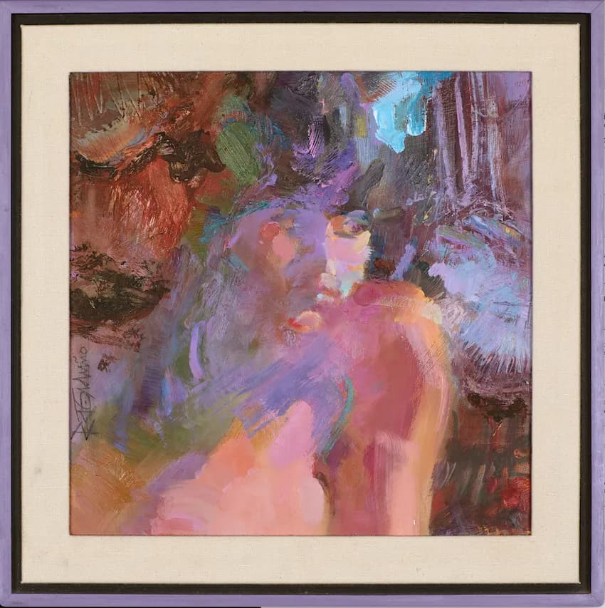 Whispers of Color: A Dance of Emotion and Light