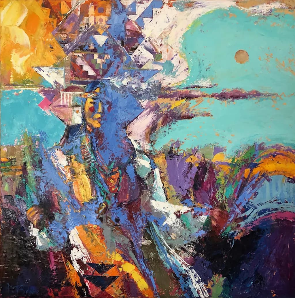 Whispers of Color: A Journey Through Emotion and Spirit