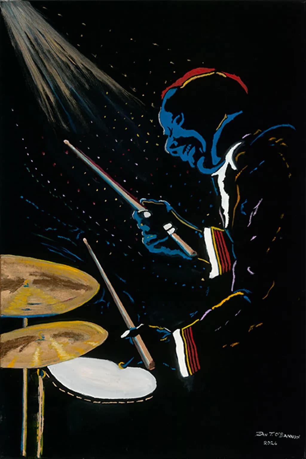 Blue Drummer