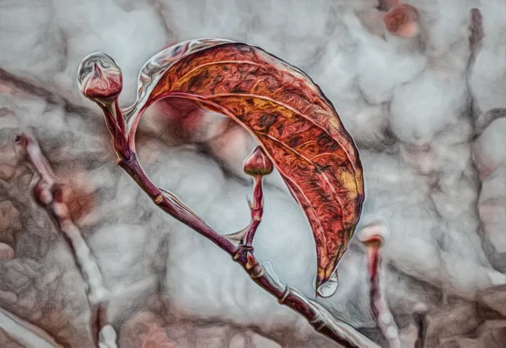 Whispers of Autumn: A Macro Journey Through Nature's Textures