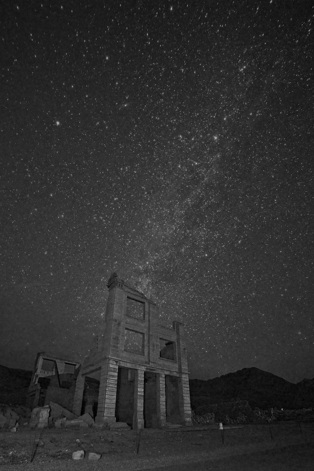Whispers of the Cosmos: A Ruined Sanctuary Beneath the Stars