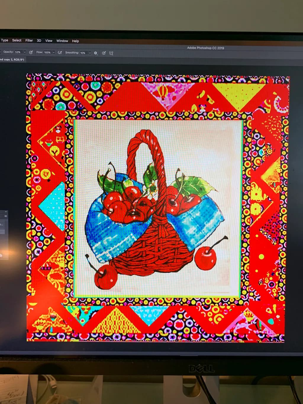 Colorful Fruit Basket
