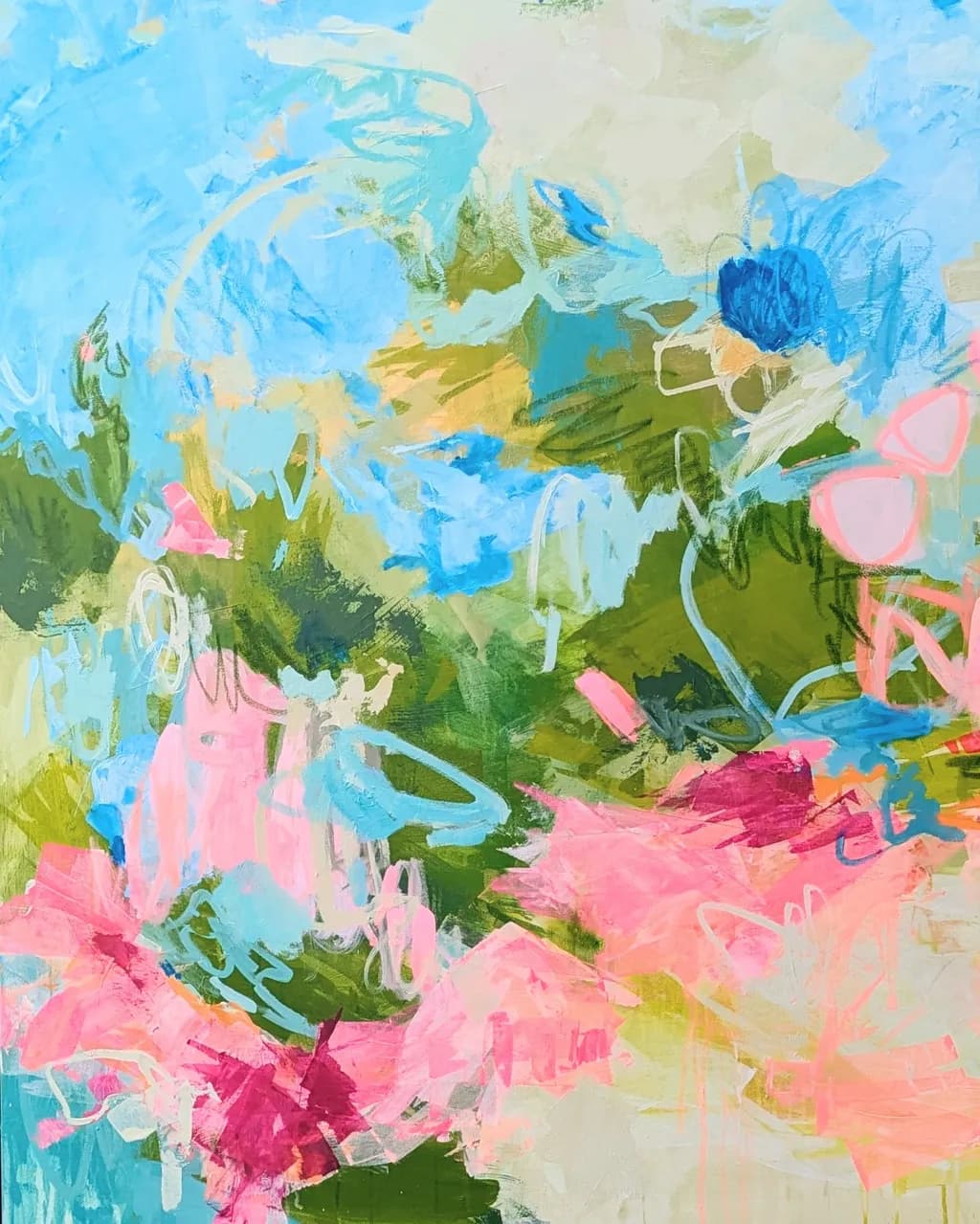Whispers of Spring: A Vibrant Dance of Color and Emotion