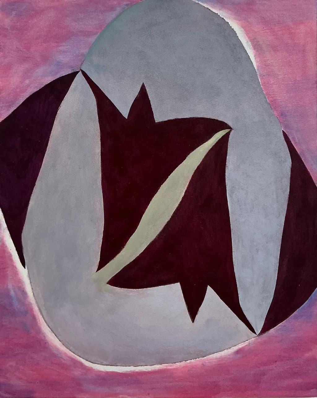 Whispers of Color: An Abstract Journey Through Shapes and Shadows