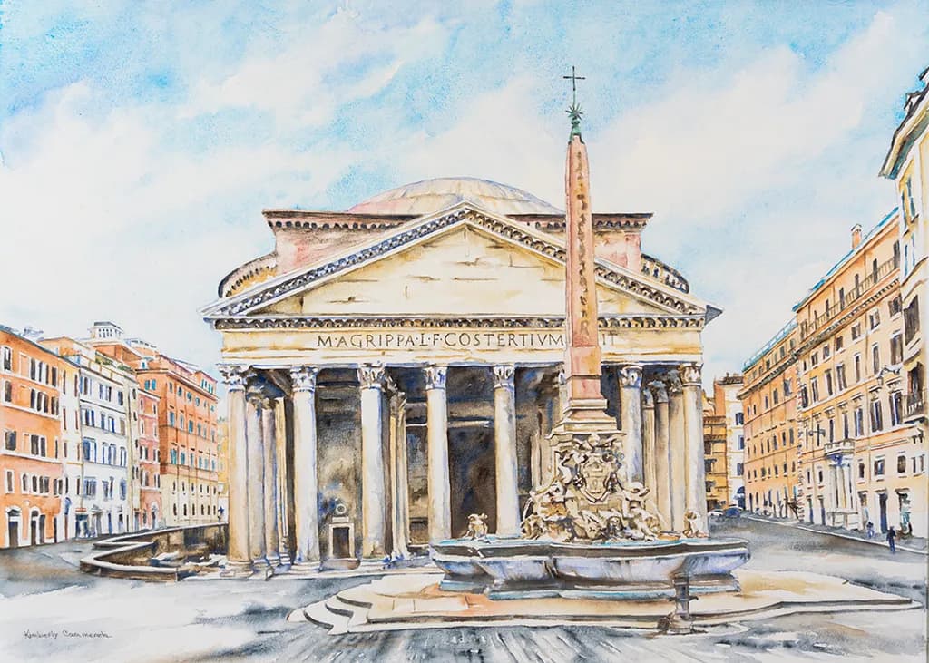 La Fontana di Piazza della Rotonda, Roma