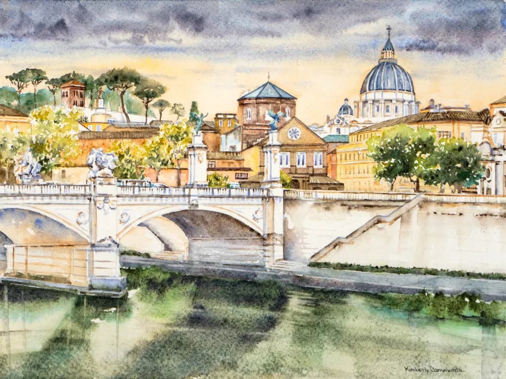 Veduta Vaticana da Ponte Vittorio