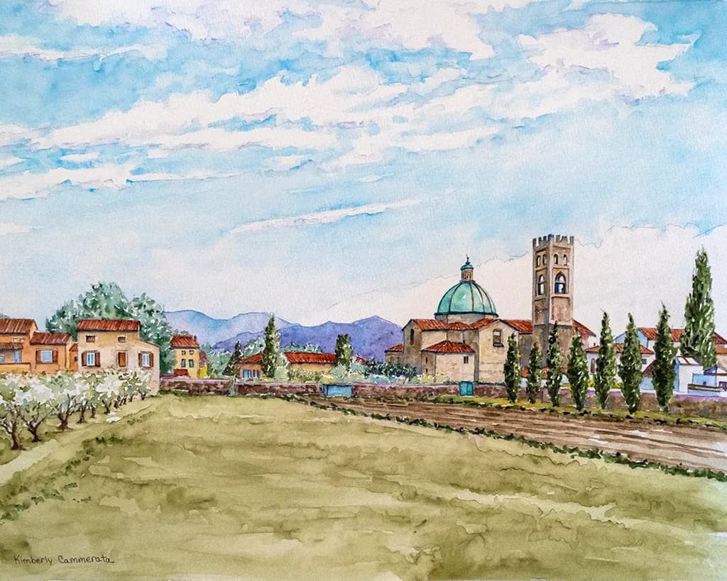 I campi di Tassignano, Toscana