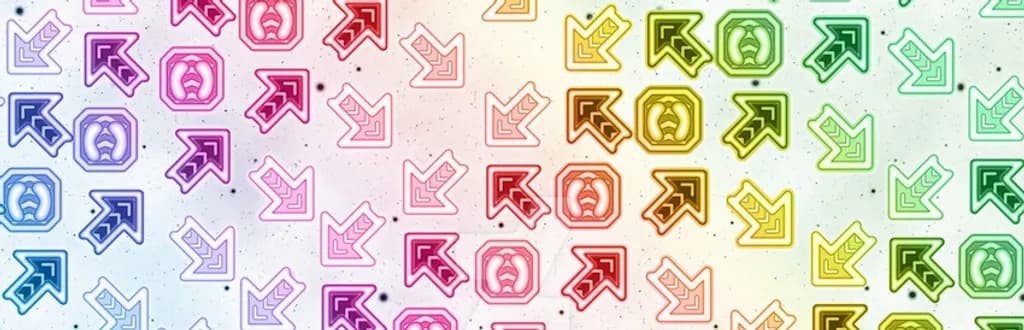 Color-coded Arrows