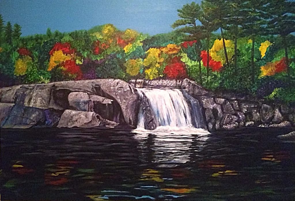 Linville Falls Reflection