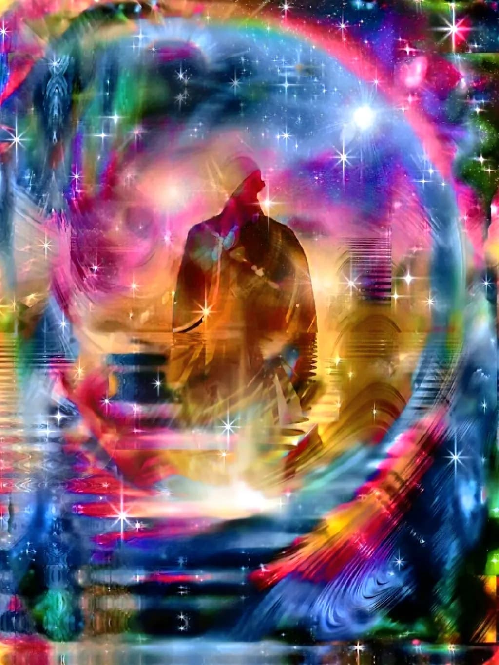 Celestial Reflections: A Journey Through the Ethereal Cosmos
