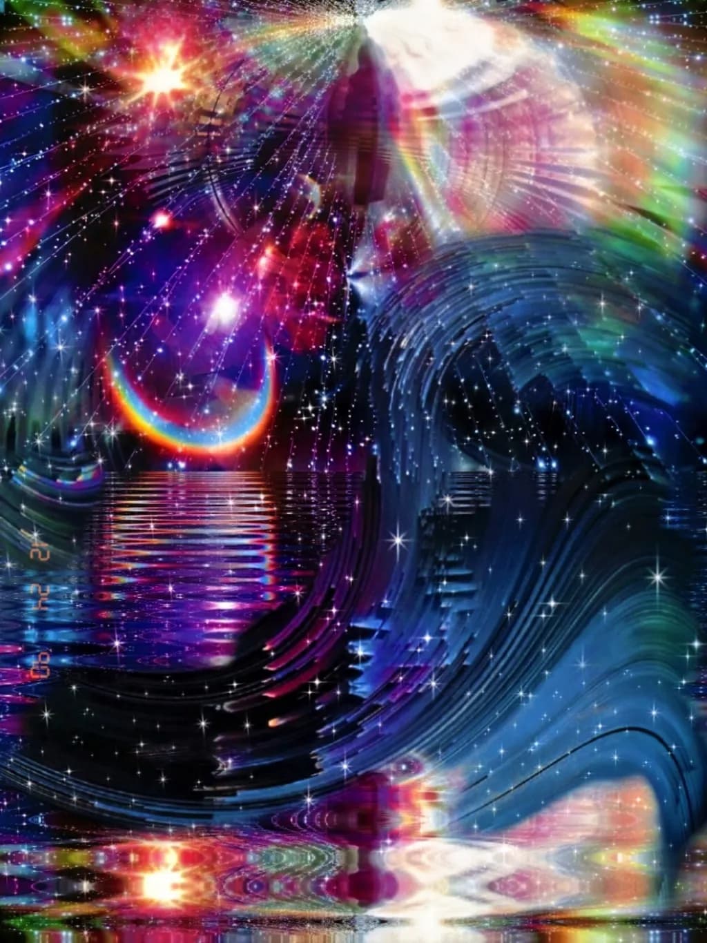 Celestial Symphony: A Cosmic Dance of Light and Color
