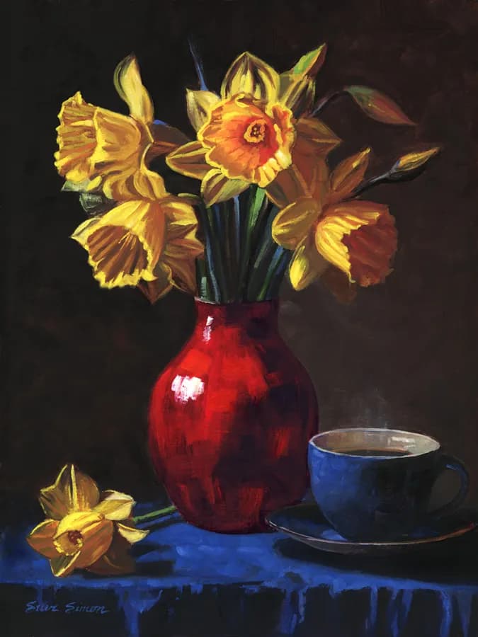 Daffodils and Coffee