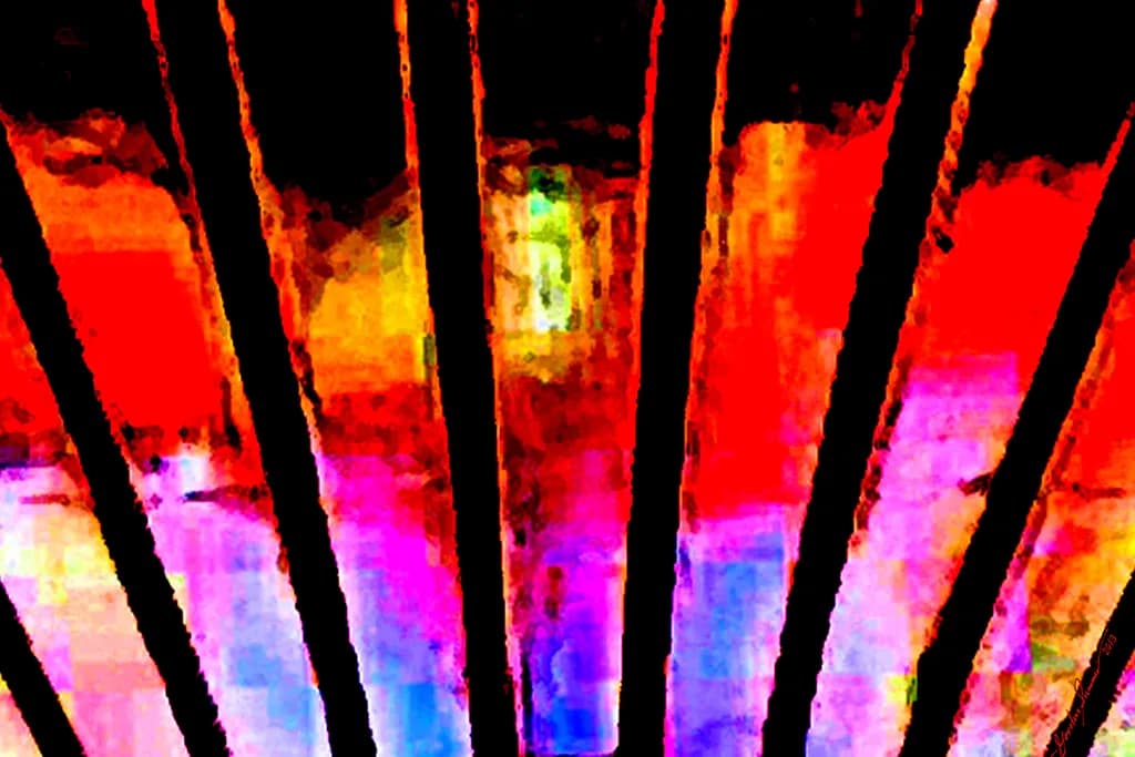 Vibrant Reflections: A Kaleidoscope of Color and Form