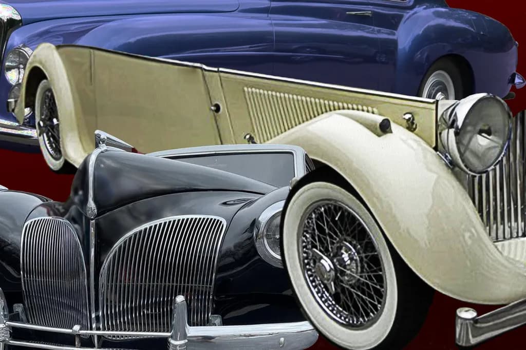 Timeless Elegance: A Retro Celebration of Classic Automobiles in Luxurious Design