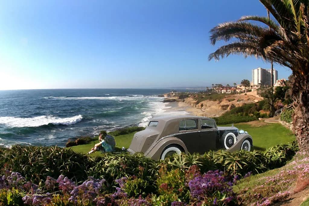 Coastal Dreams: A Vintage Journey Through Time and Nature