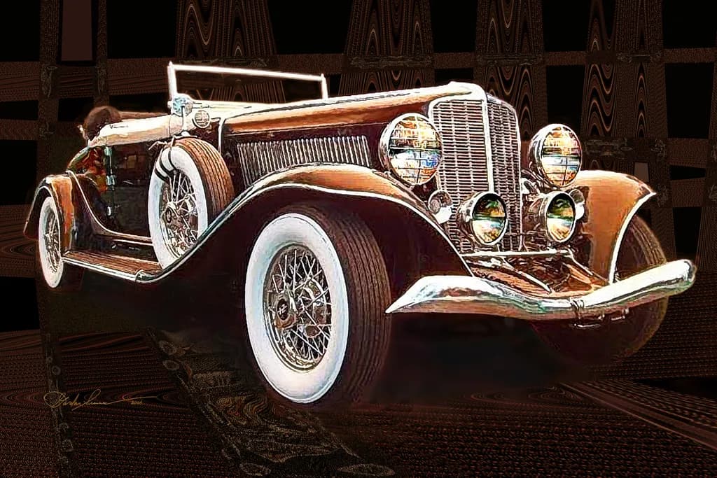 Classic Elegance: A Timeless 1930s Convertible Masterpiece