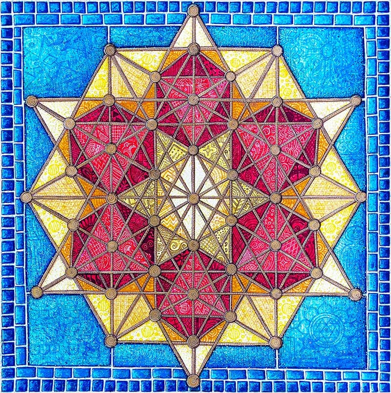 Portal of Balance: Divine Masculine 64 Tetrahedron