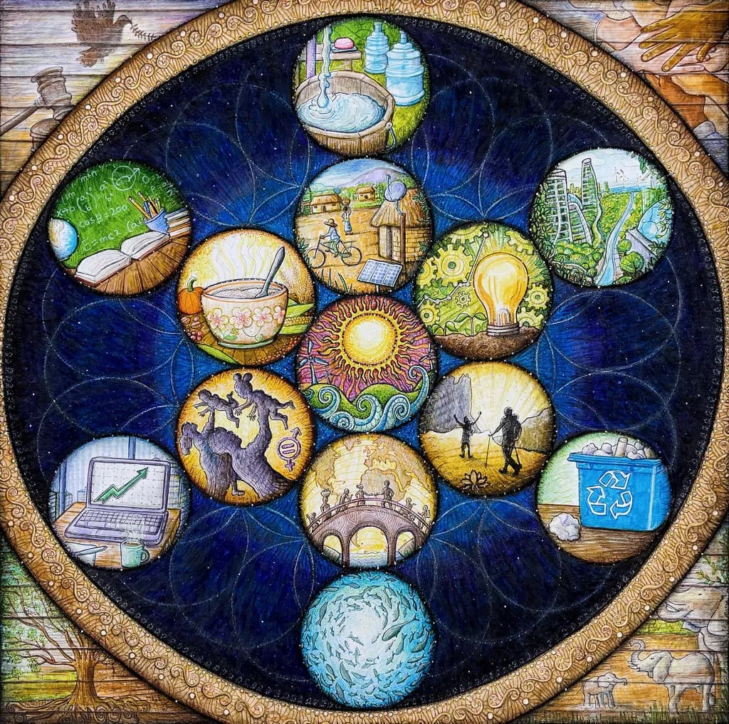 Vision: 17 Sustainable Development Goals