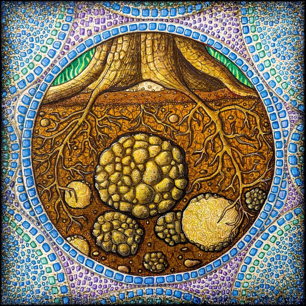 Deeper Than Roots: Earth Star Chakra Italian Truffles