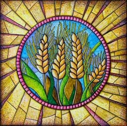 Golden Wheat Mandala