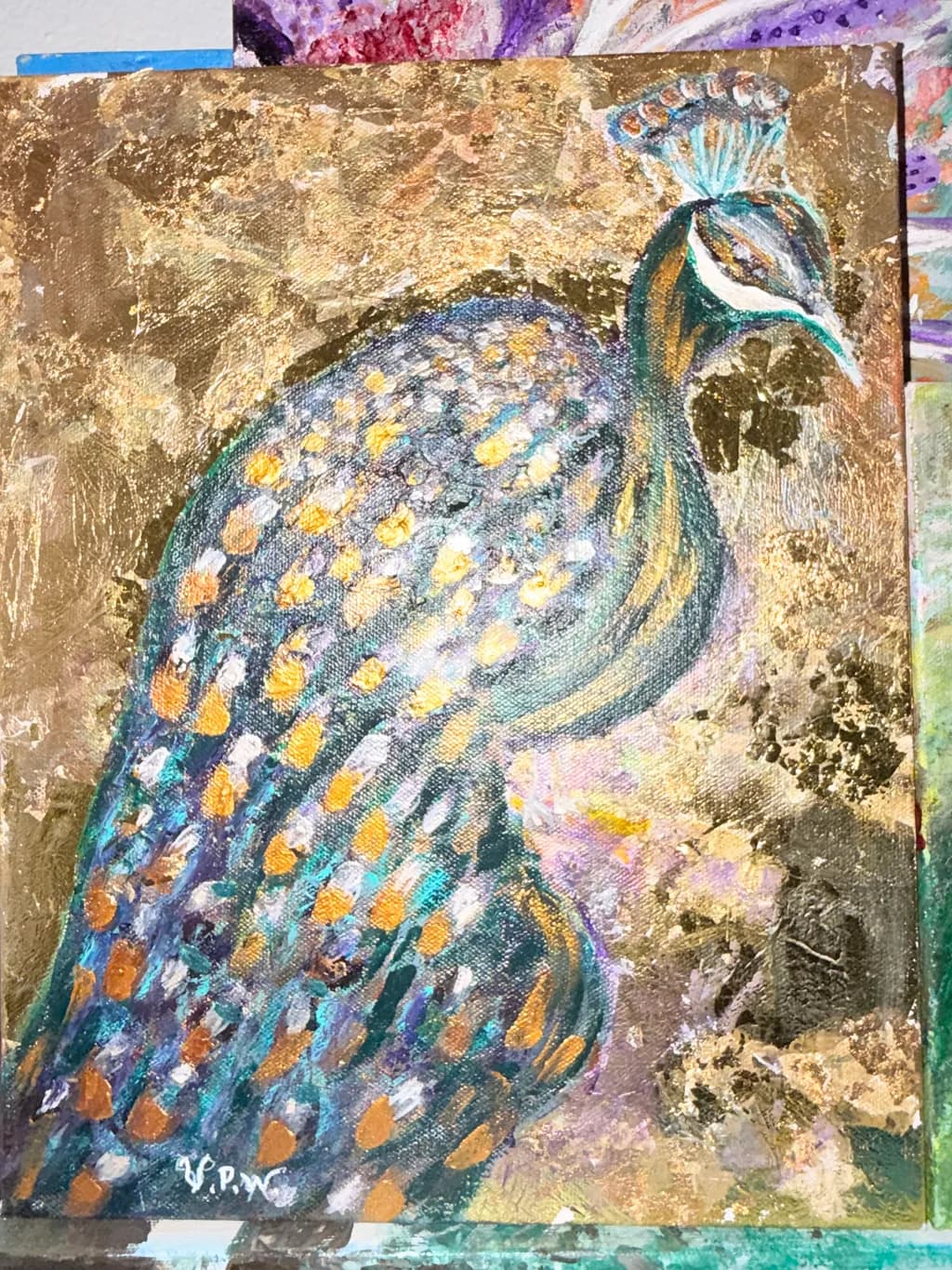 Golden Peacock