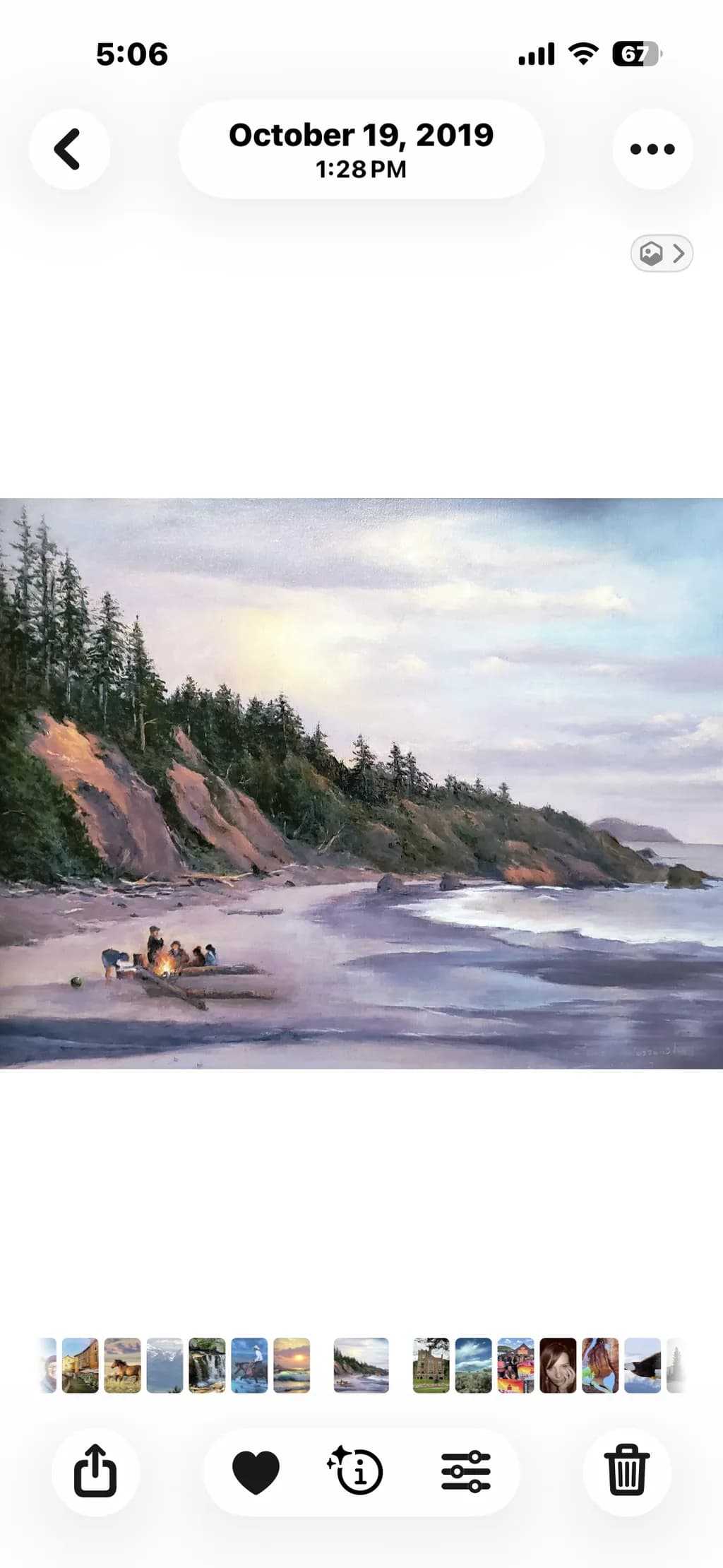 Coastal Campfire Cove