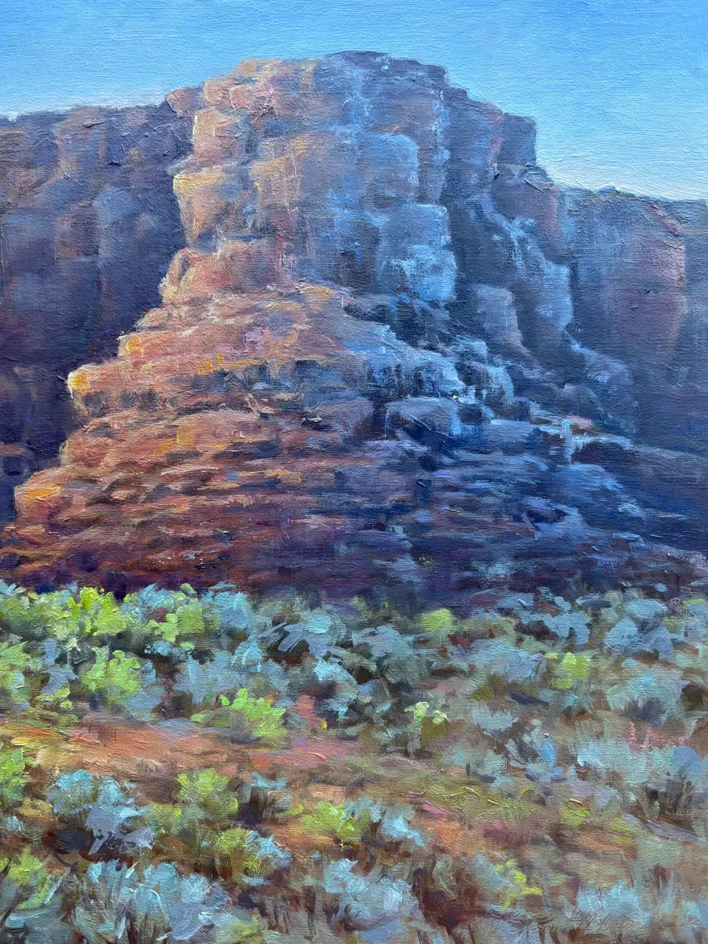 Desert Mountain Light