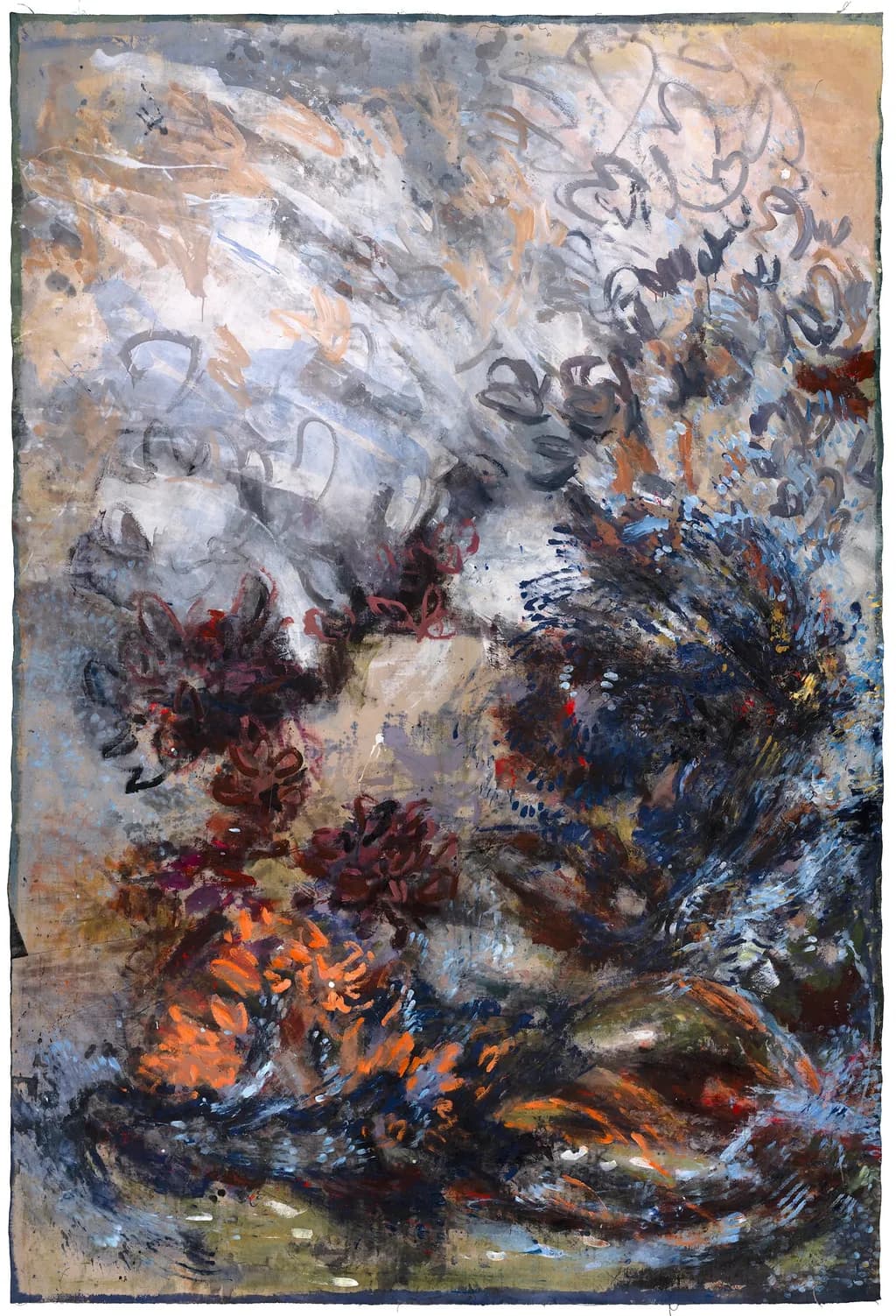 Whispers of Color: An Abstract Journey Through Emotion and Nature