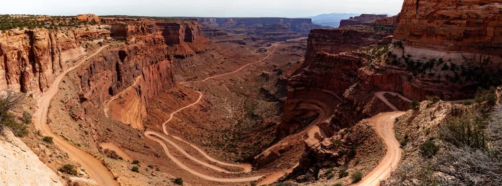 Winding Paths Through Majestic Canyons: A Journey into Nature's Embrace