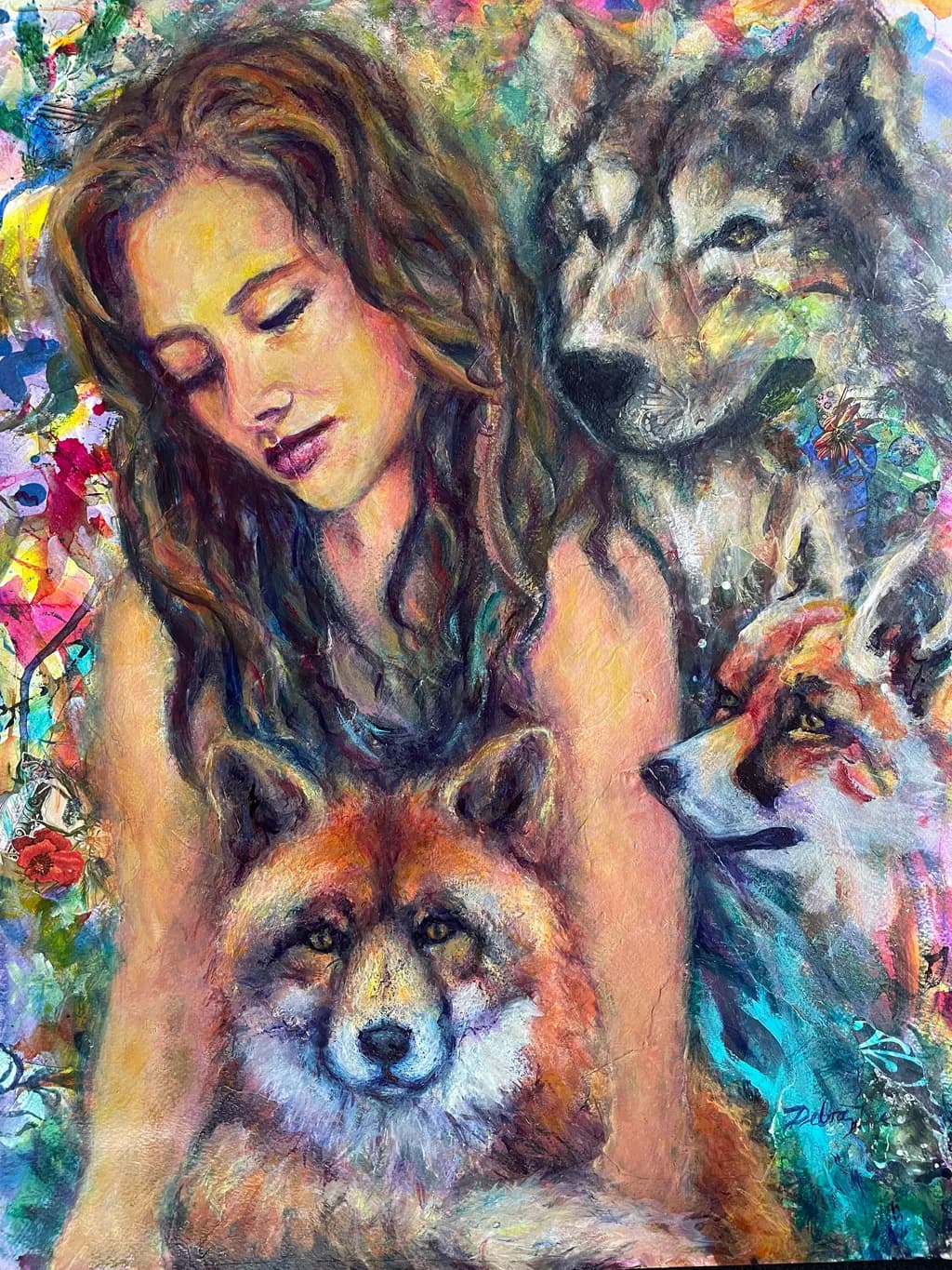 Whispers of Nature: A Portrait of Connection with the Wild