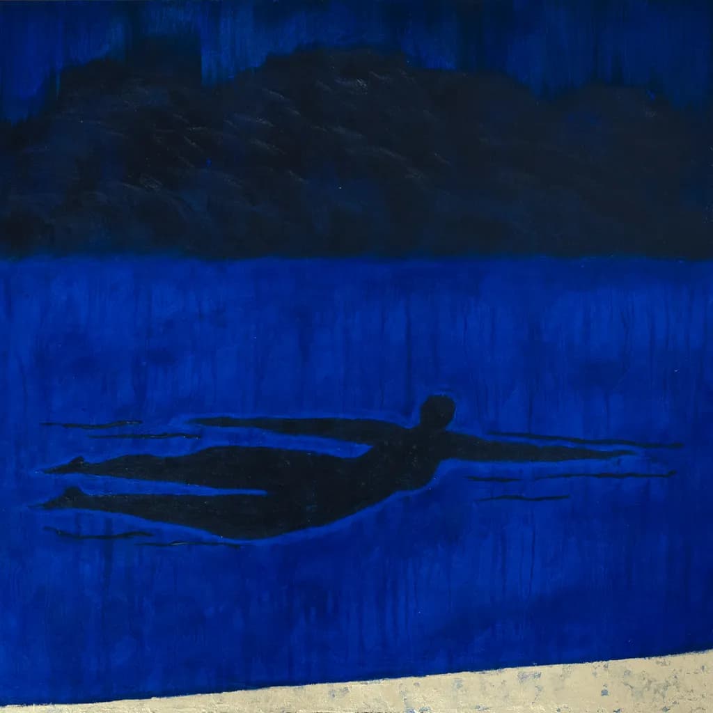 Swimming in Blue