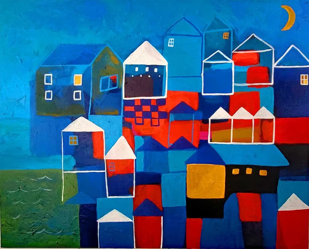 Perfect Blue Buildings
