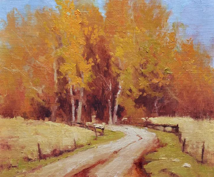 Autumn's Embrace: A Serene Journey Through Golden Landscapes