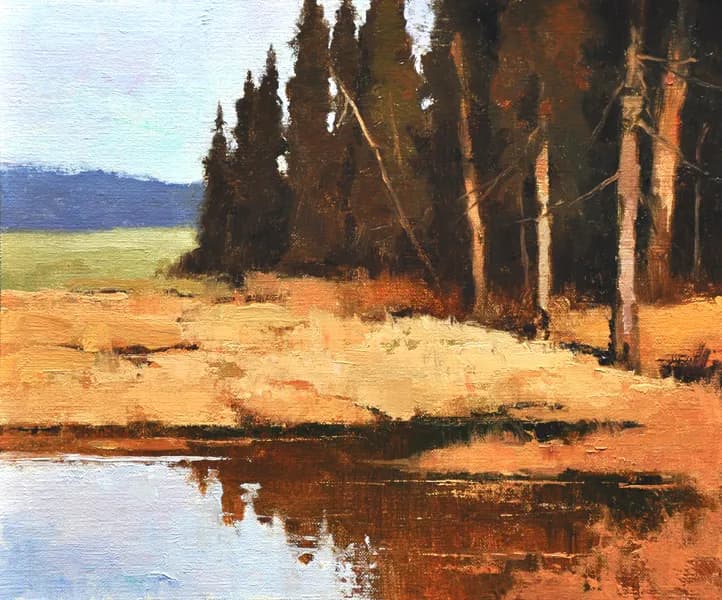 Whispers of Serenity: A Tranquil Forest Reflection in Nature's Embrace