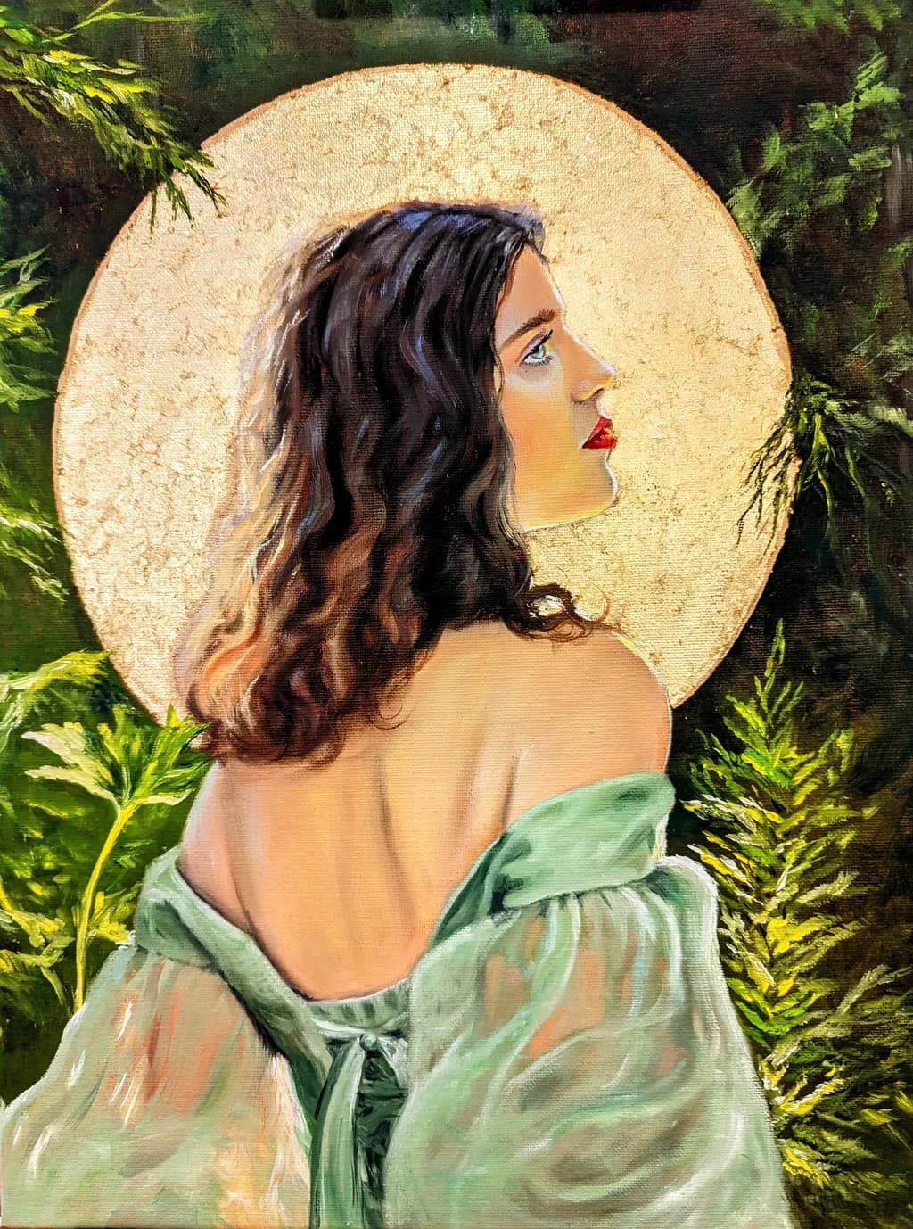 Whispers of Nature: A Portrait of Serenity and Grace