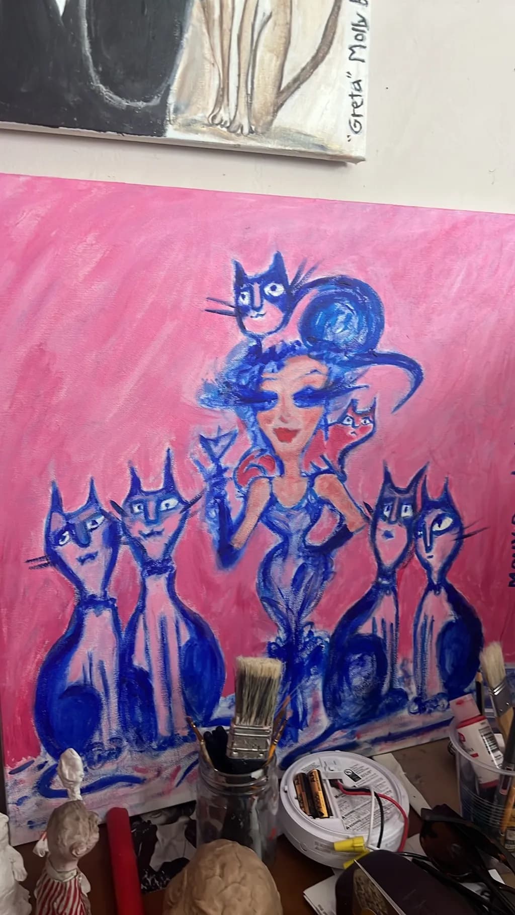 Blue Cats and Dame