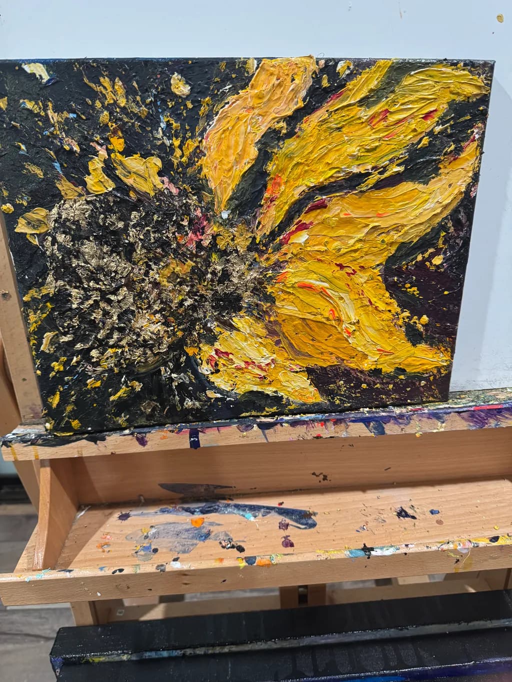 Sunburst Impasto