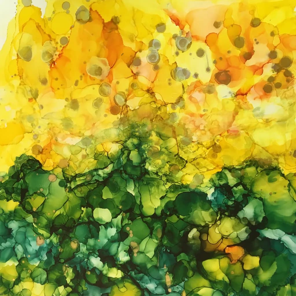 Whispers of Renewal: A Journey Through Color and Balance