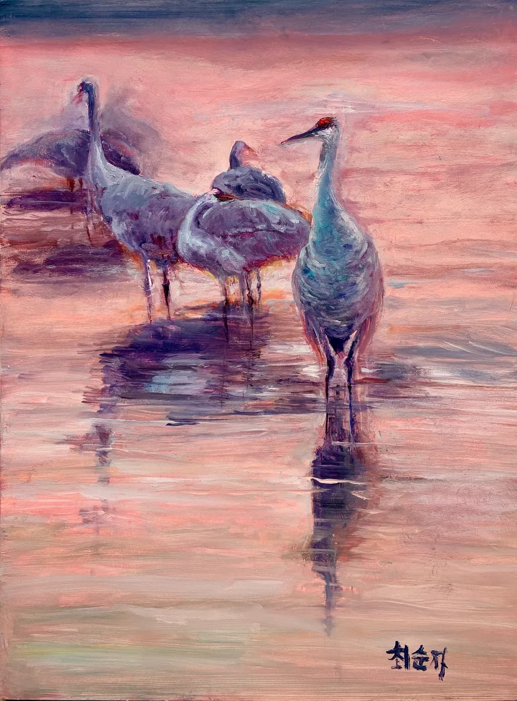 Sunset Bathing