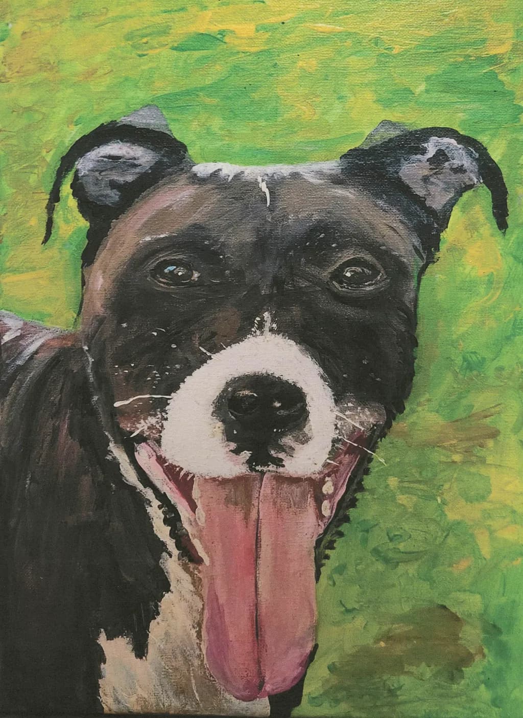 Joyful Canine: A Playful Portrait of Happiness in Every Wag