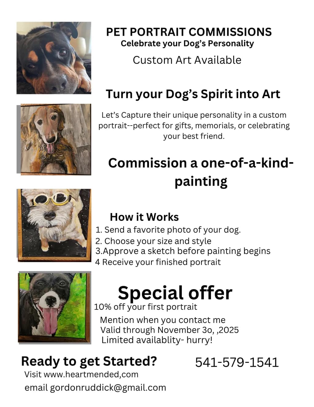 Capture Your Dog's Spirit: Custom Pet Portraits That Celebrate Their Unique Personality