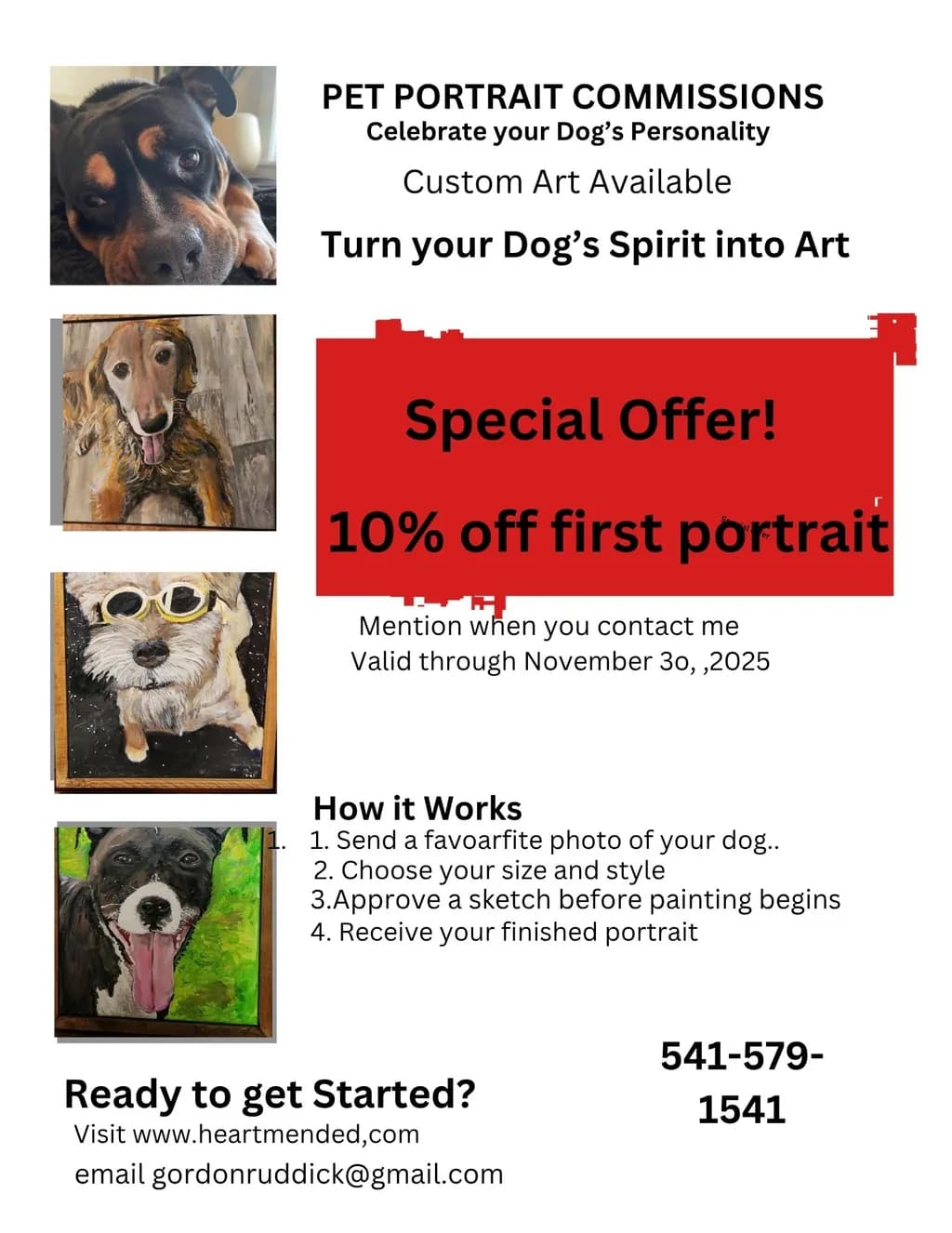 Capture Your Dog's Spirit: Custom Pet Portraits That Celebrate Their Unique Personality