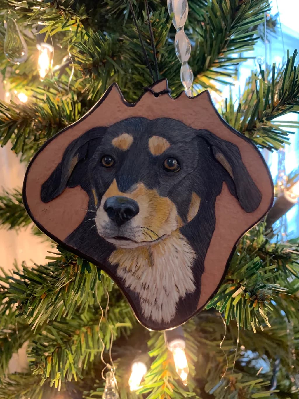 Dog Portrait Ornament