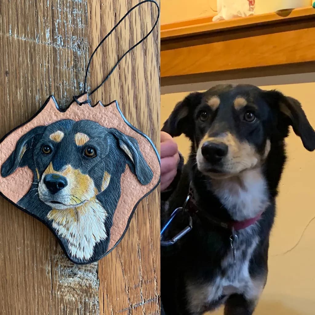 Dog Portrait Ornament