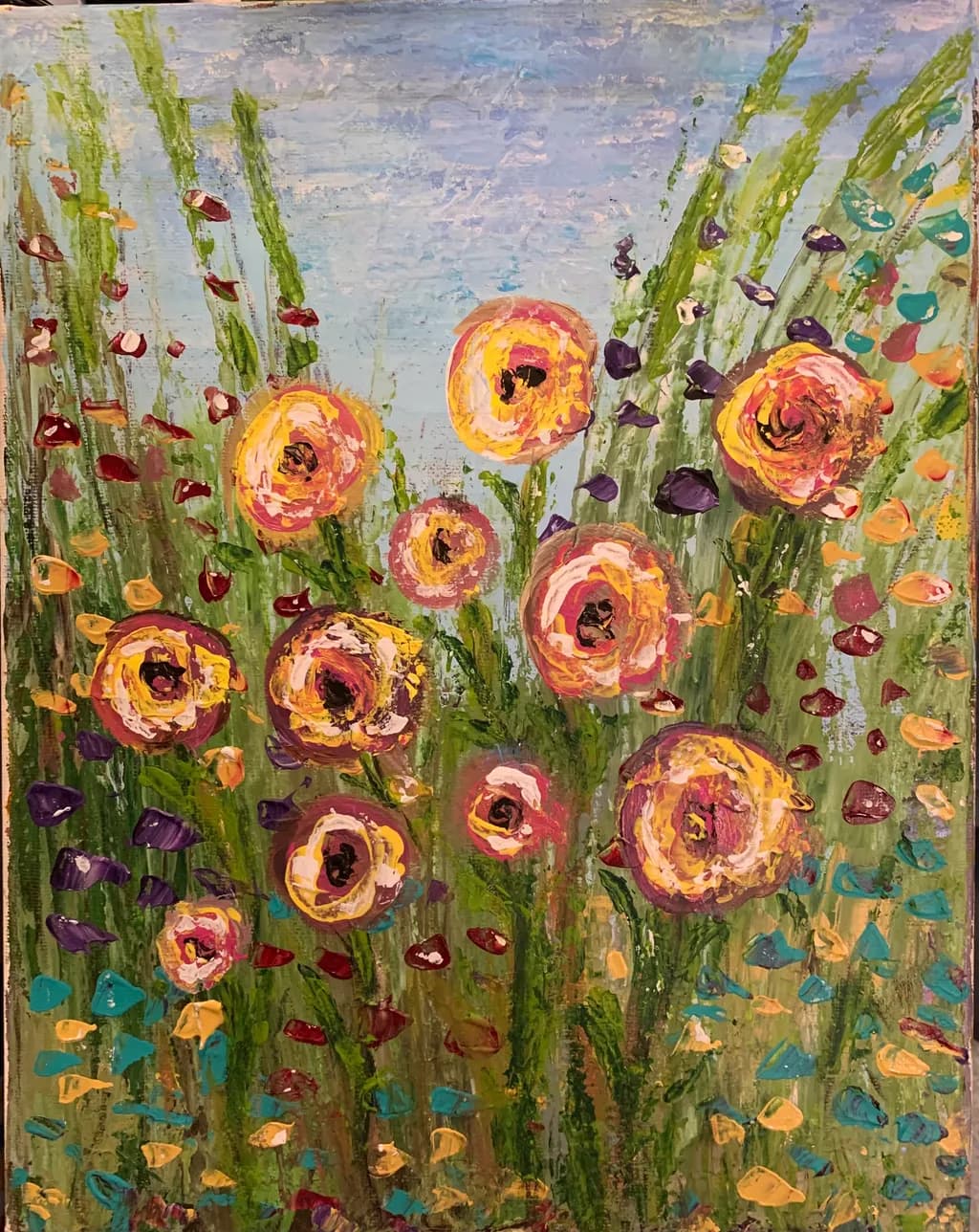 Golden Blooms